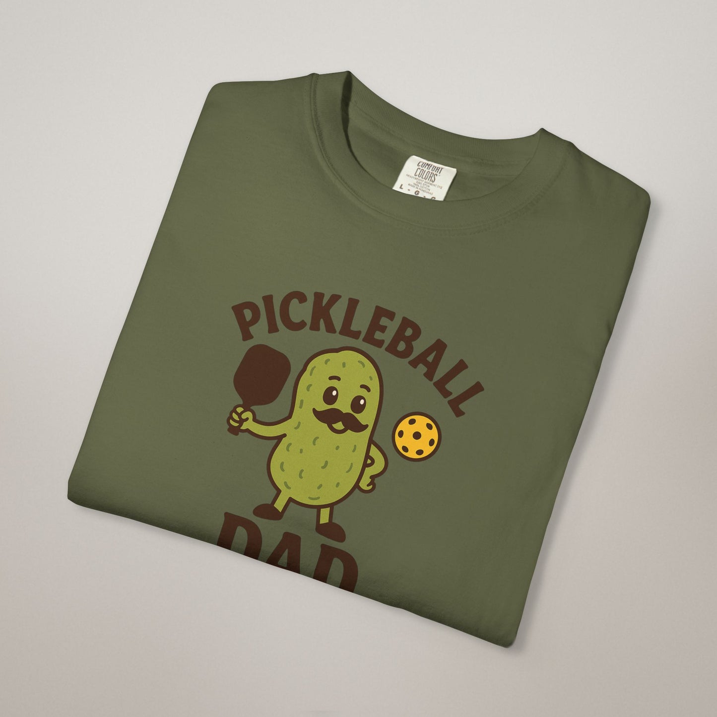 Garment-Dyed Pickleball T-shirt for Men and Women