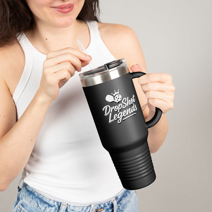 40oz Insulated Travel Mug - Stainless Steel | Hot & Cold Drinks | Leak-Proof Tumbler