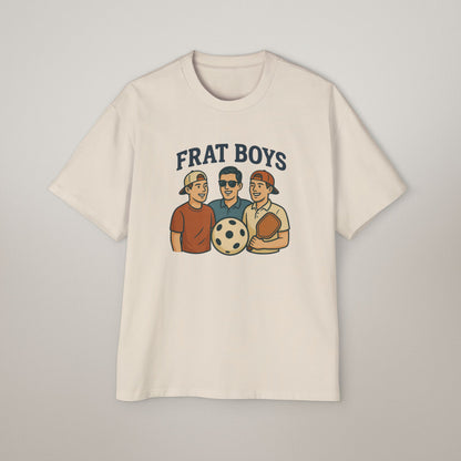 Men’s Oversized Pickleball T-Shirt – Streetwear Comfort, Court-Ready Style, Heavy Cotton Build