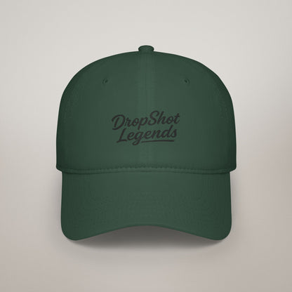 DropShotLegends Custom Casual Cotton Baseball Cap - Breathable Low Profile Everyday Hat for Men/Women