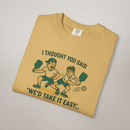 Casual Quote T-Shirt, Funny Sports Tee, Gift for Athletes, Unisex Graphic Tee, Humor T-Shirt for Friends, Relaxed Fit Apparel