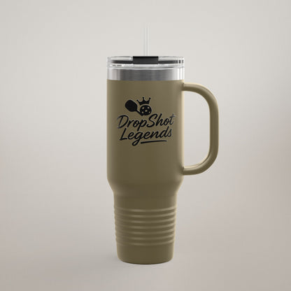 40oz Insulated Travel Mug - Stainless Steel | Hot & Cold Drinks | Leak-Proof Tumbler