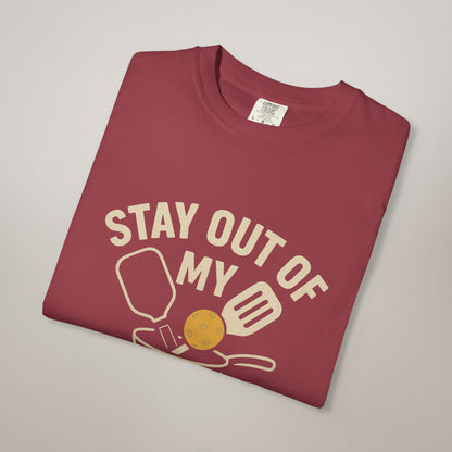 Stay Out of My Kitchen Unisex T-Shirt – Funny Chef Gift & Kitchen Humor Tee