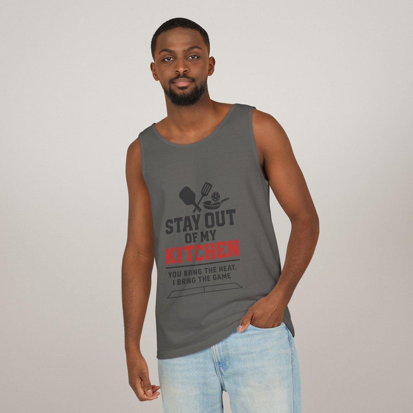 Pickleball Tank Top - 'Stay Out of My Kitchen' Activewear Shirt