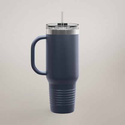 40oz Insulated Travel Mug - Stainless Steel | Hot & Cold Drinks | Leak-Proof Tumbler