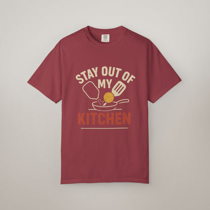Stay Out of My Kitchen Unisex T-Shirt – Funny Chef Gift & Kitchen Humor Tee