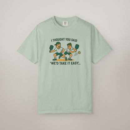 Casual Quote T-Shirt, Funny Sports Tee, Gift for Athletes, Unisex Graphic Tee, Humor T-Shirt for Friends, Relaxed Fit Apparel