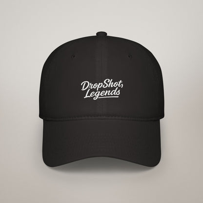 DropShotLegends Custom Casual Cotton Baseball Cap - Breathable Low Profile Everyday Hat for Men/Women