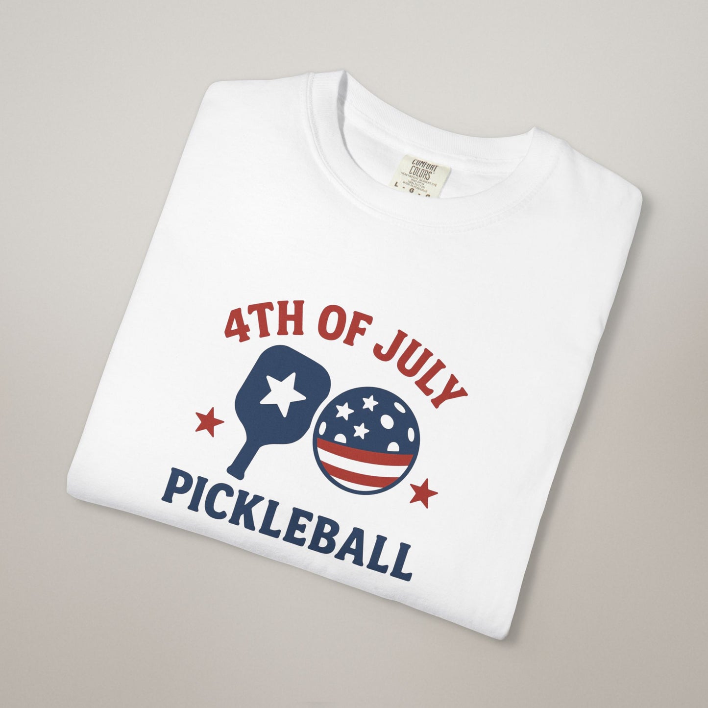 4th of July Pickleball T-Shirt – Patriotic Style Meets Everyday Comfort - Celebrate Independence Day in true pickleball fashion