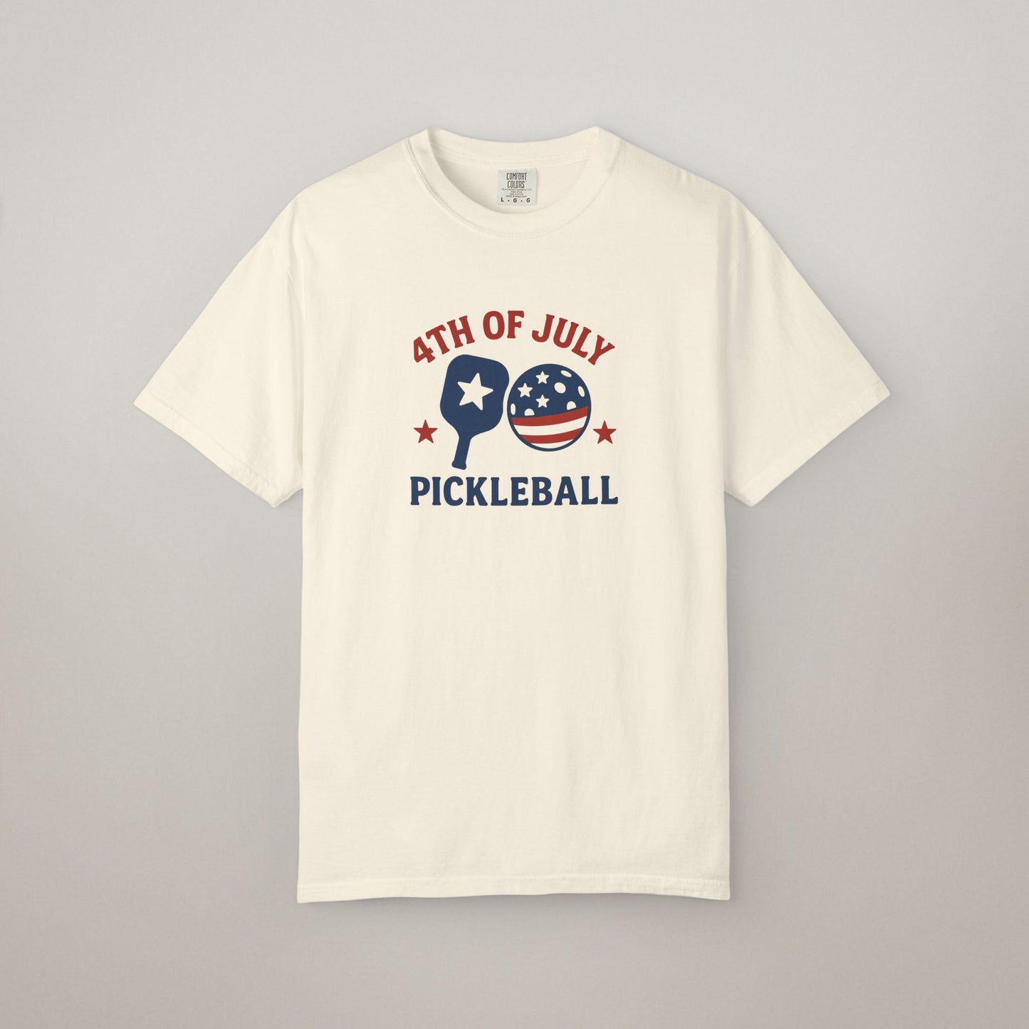 4th of July Pickleball T-Shirt – Patriotic Style Meets Everyday Comfort - Celebrate Independence Day in true pickleball fashion