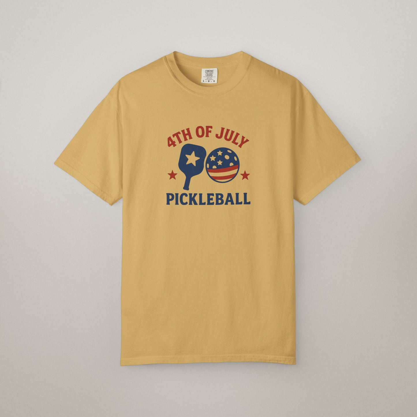 4th of July Pickleball T-Shirt – Patriotic Style Meets Everyday Comfort - Celebrate Independence Day in true pickleball fashion