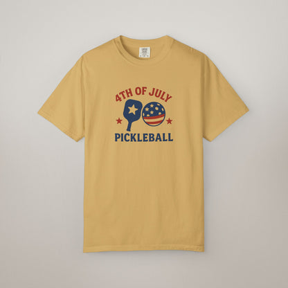 4th of July Pickleball T-Shirt – Patriotic Style Meets Everyday Comfort - Celebrate Independence Day in true pickleball fashion