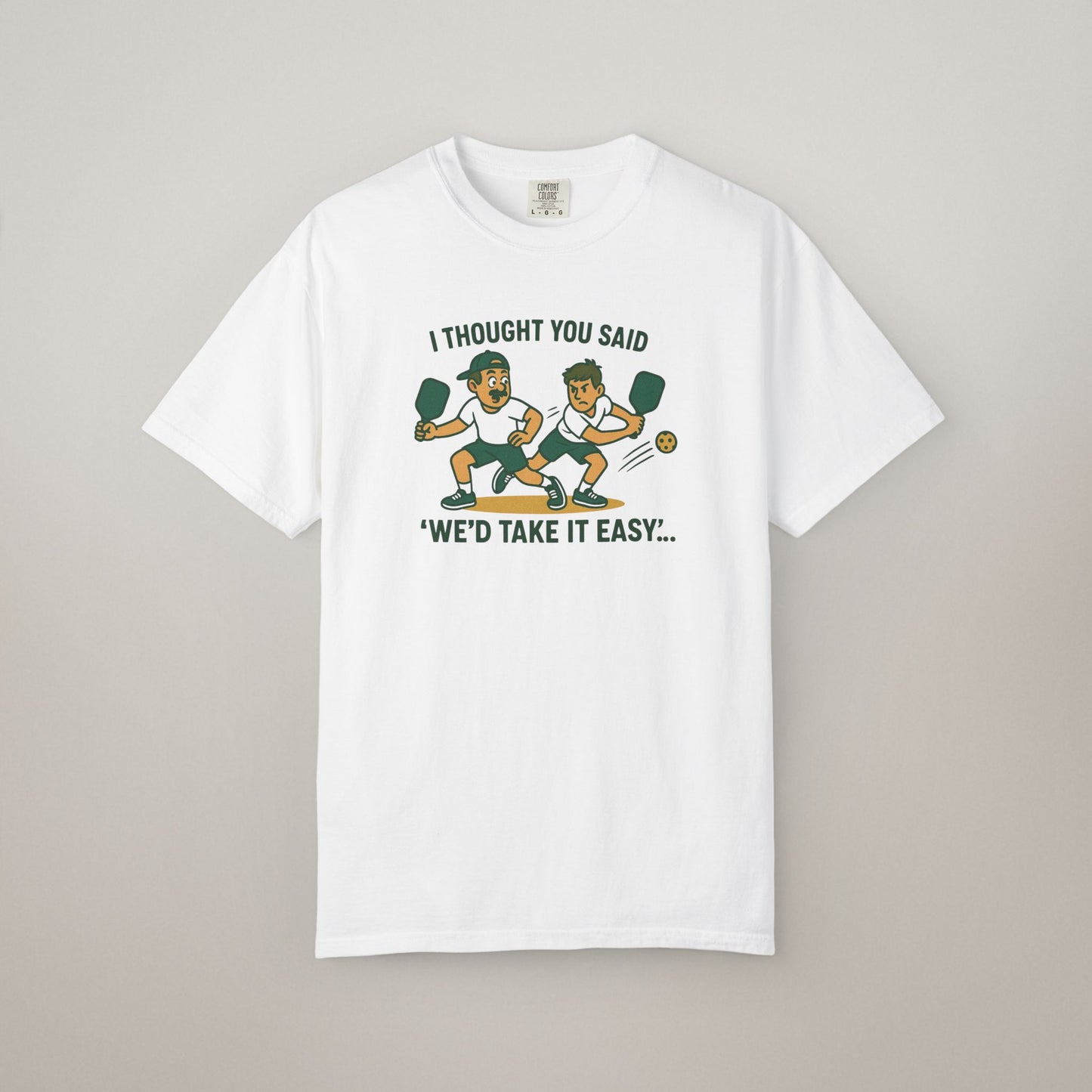 Casual Quote T-Shirt, Funny Sports Tee, Gift for Athletes, Unisex Graphic Tee, Humor T-Shirt for Friends, Relaxed Fit Apparel