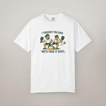 Casual Quote T-Shirt, Funny Sports Tee, Gift for Athletes, Unisex Graphic Tee, Humor T-Shirt for Friends, Relaxed Fit Apparel