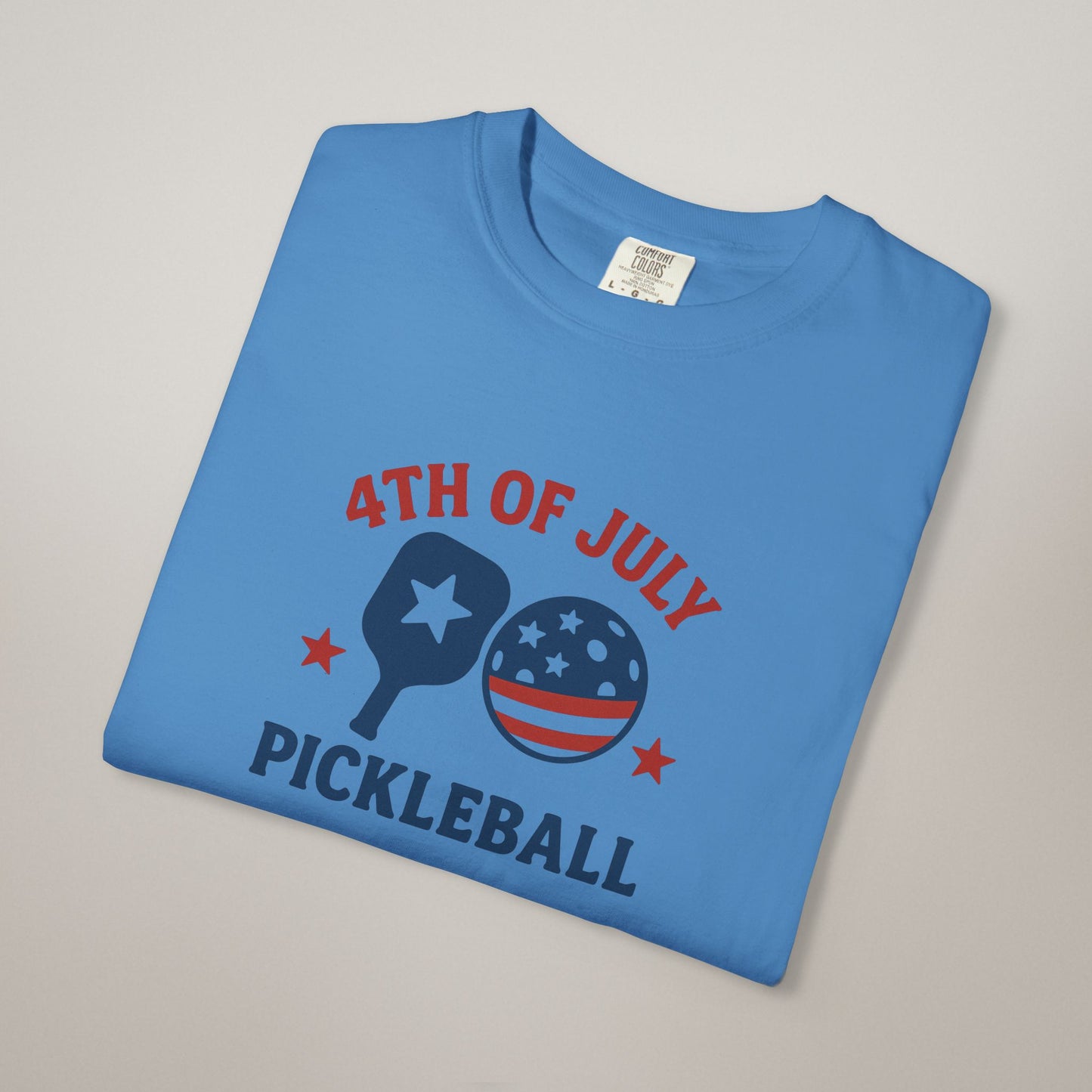 4th of July Pickleball T-Shirt – Patriotic Style Meets Everyday Comfort - Celebrate Independence Day in true pickleball fashion