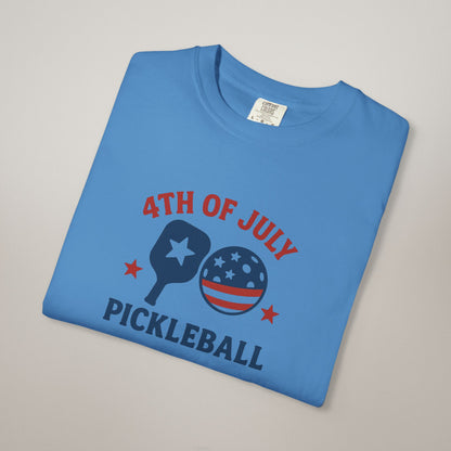 4th of July Pickleball T-Shirt – Patriotic Style Meets Everyday Comfort - Celebrate Independence Day in true pickleball fashion