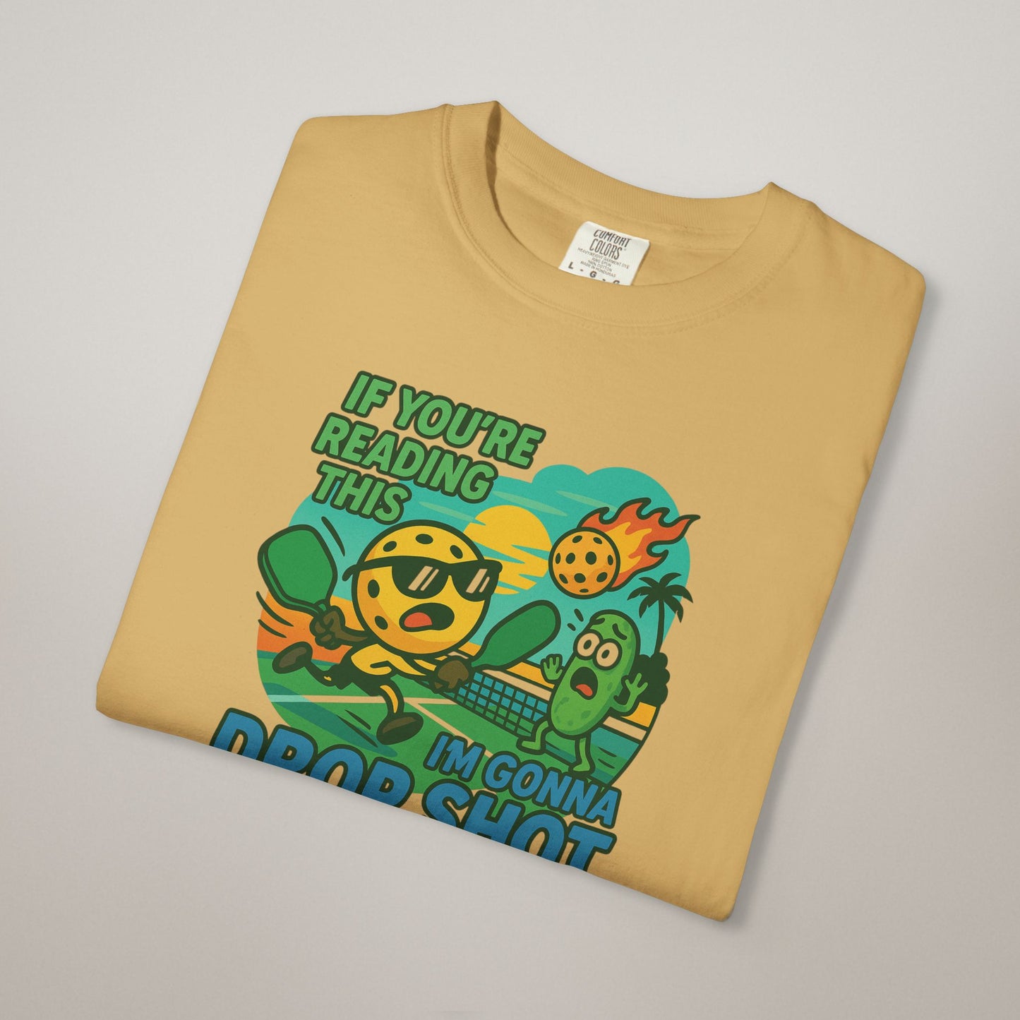 Garment-Dyed Pickleball T-Shirt – Comfort Meets Court-Ready Style