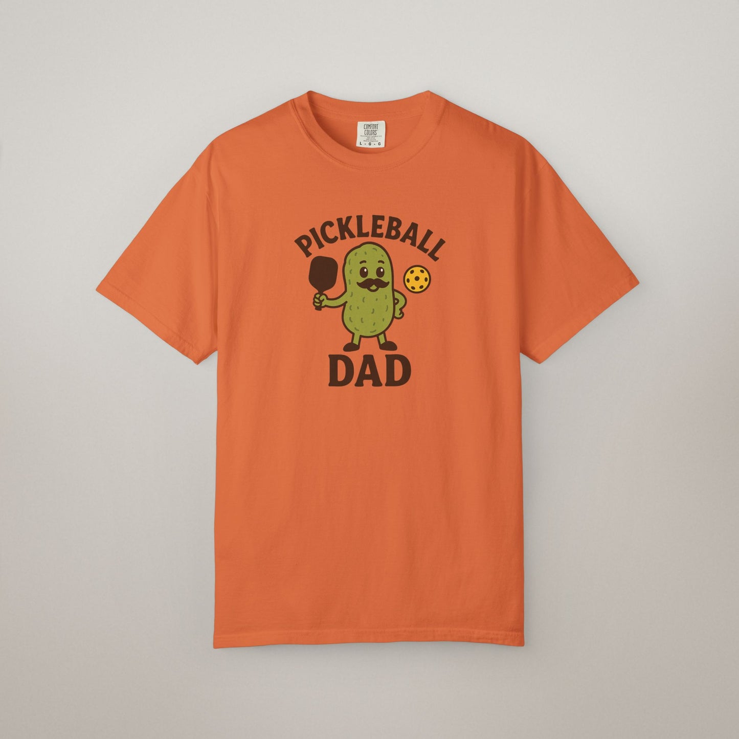 Garment-Dyed Pickleball T-shirt for Men and Women