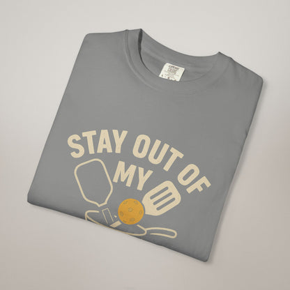Stay Out of My Kitchen Unisex T-Shirt – Funny Chef Gift & Kitchen Humor Tee