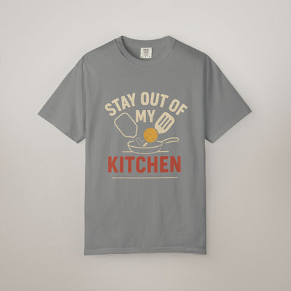 Stay Out of My Kitchen Unisex T-Shirt – Funny Chef Gift & Kitchen Humor Tee