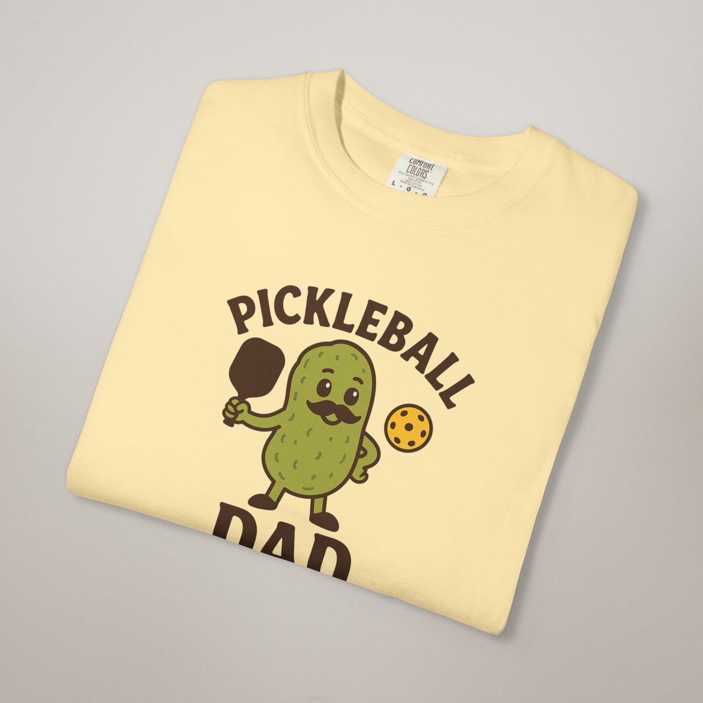 Garment-Dyed Pickleball T-shirt for Men and Women