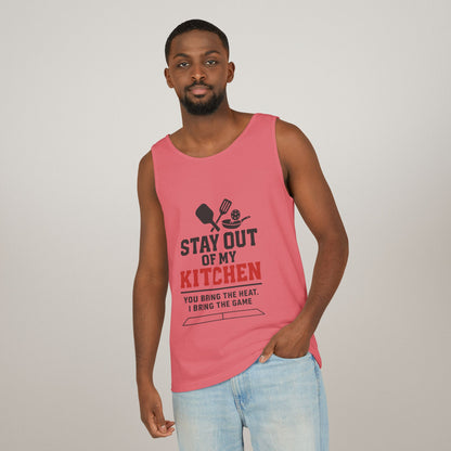 Pickleball Tank Top - 'Stay Out of My Kitchen' Activewear Shirt