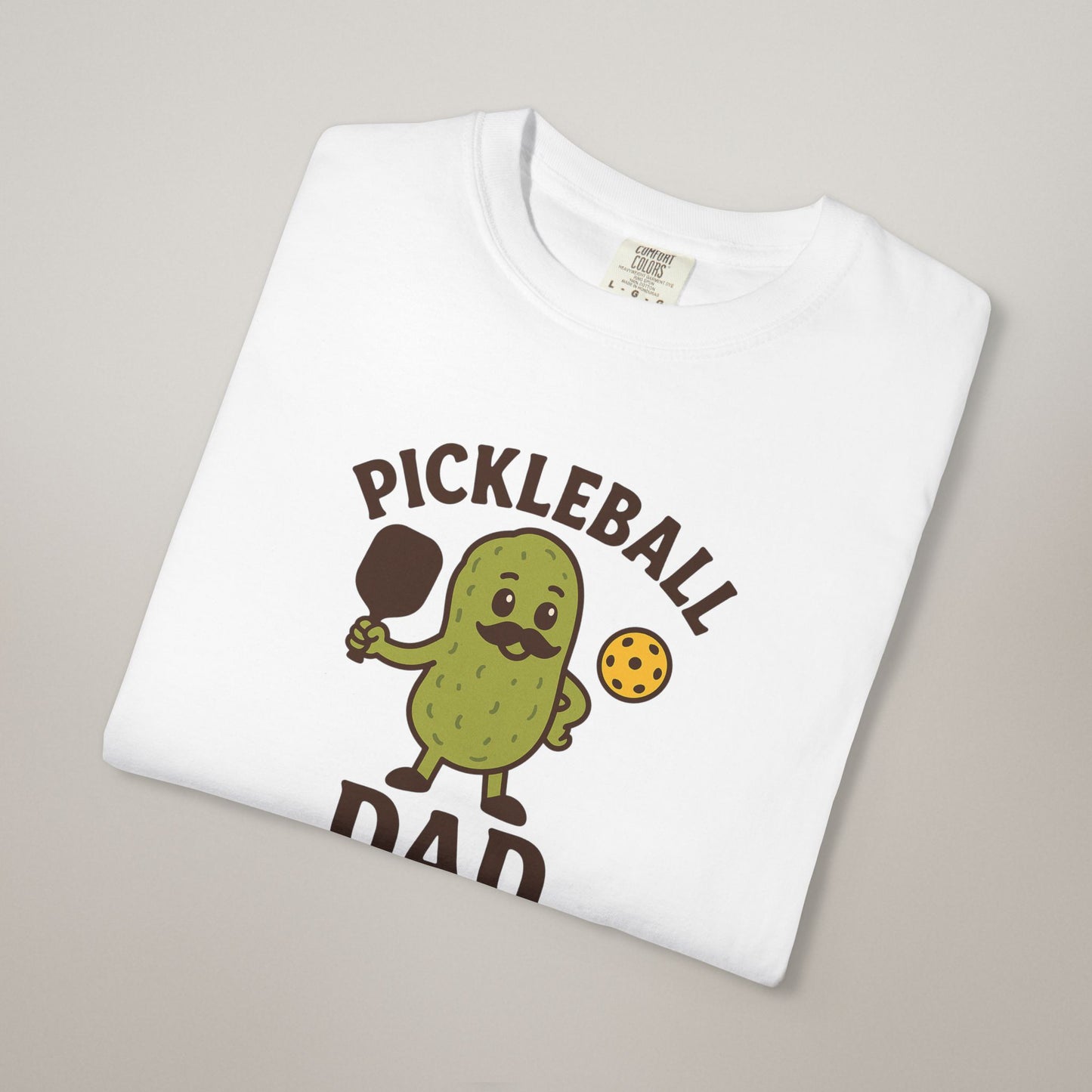 Garment-Dyed Pickleball T-shirt for Men and Women