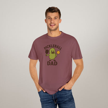 Garment-Dyed Pickleball T-shirt for Men and Women
