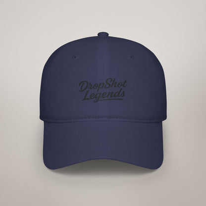 DropShotLegends Custom Casual Cotton Baseball Cap - Breathable Low Profile Everyday Hat for Men/Women