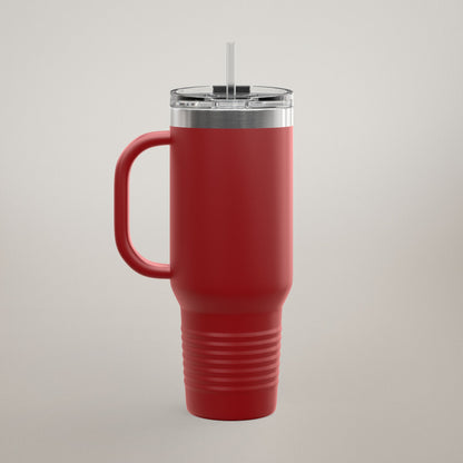 40oz Insulated Travel Mug - Stainless Steel | Hot & Cold Drinks | Leak-Proof Tumbler