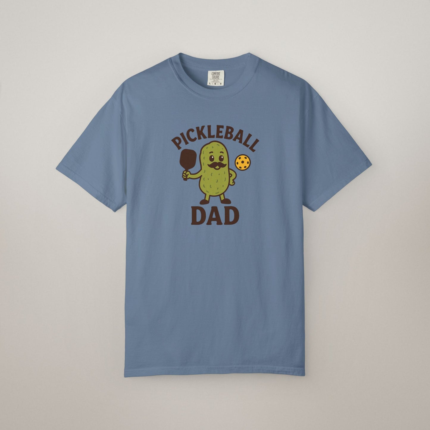 Garment-Dyed Pickleball T-shirt for Men and Women