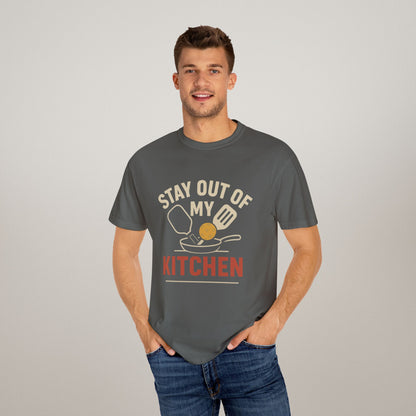 Stay Out of My Kitchen Unisex T-Shirt – Funny Chef Gift & Kitchen Humor Tee