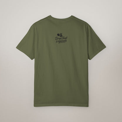 Garment-Dyed Pickleball T-shirt for Men and Women
