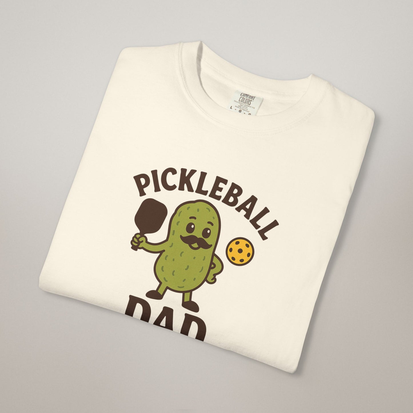Garment-Dyed Pickleball T-shirt for Men and Women