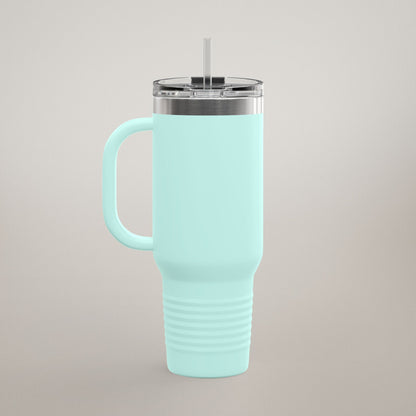40oz Insulated Travel Mug - Stainless Steel | Hot & Cold Drinks | Leak-Proof Tumbler