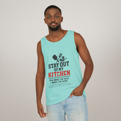 Pickleball Tank Top - 'Stay Out of My Kitchen' Activewear Shirt