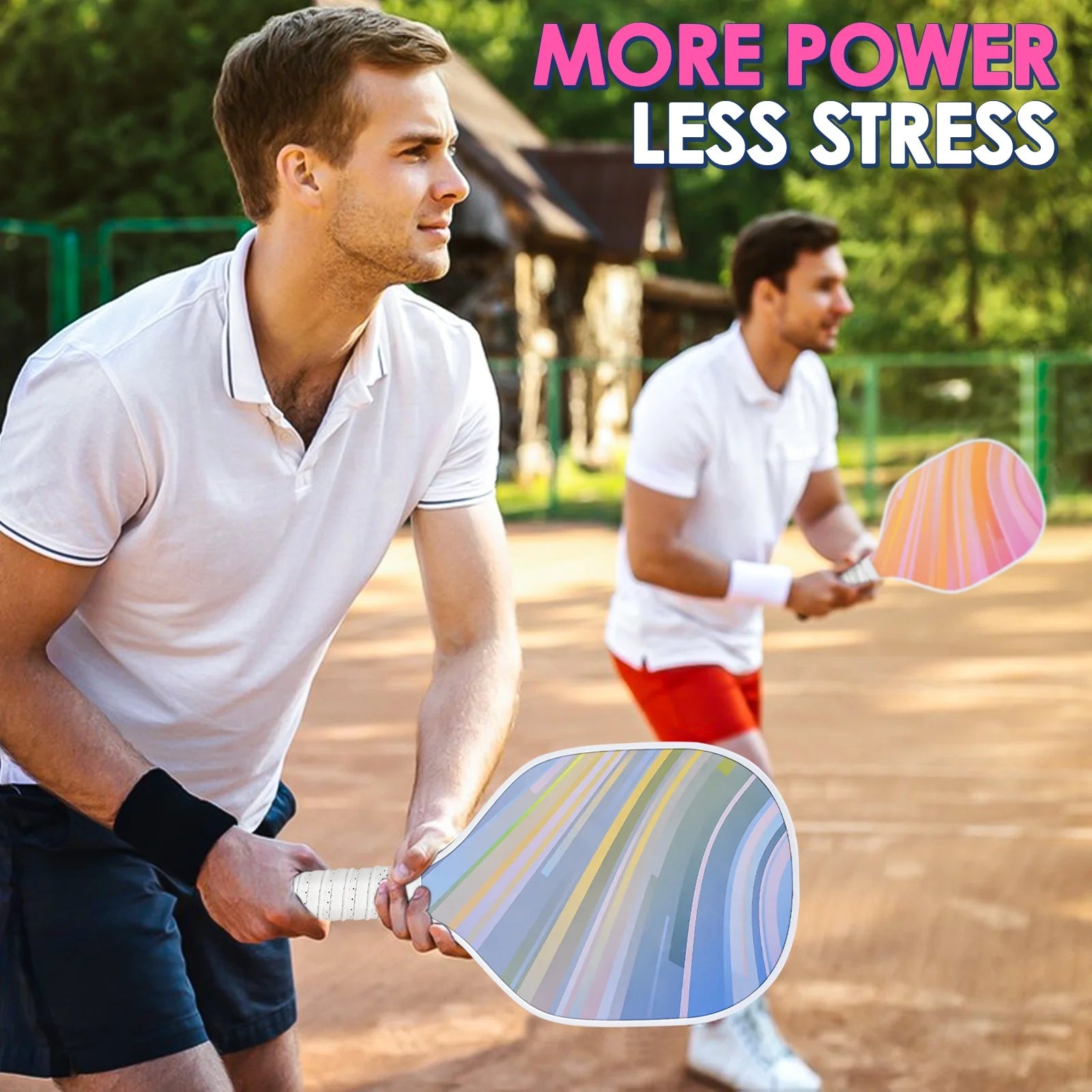 Pickleball Paddle Set – USAPA Approved | 4 Wood Paddles, 4 Indoor/Outdoor Pickleballs & Carry Bag | Beginner & Family-Friendly Pickleball Racket Set for Adults & Kids