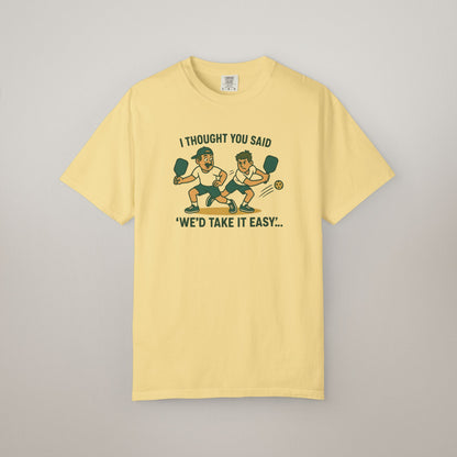 Casual Quote T-Shirt, Funny Sports Tee, Gift for Athletes, Unisex Graphic Tee, Humor T-Shirt for Friends, Relaxed Fit Apparel