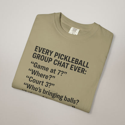 Pickleball T-Shirt for Fun Gamers, Funny Sports Tee, Unisex Pickleball Apparel, Gift for Sports Enthusiasts, Casual Activewear