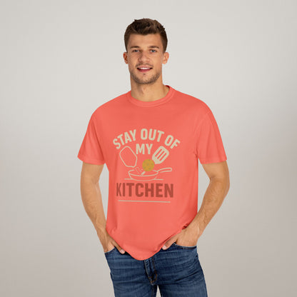 Stay Out of My Kitchen Unisex T-Shirt – Funny Chef Gift & Kitchen Humor Tee