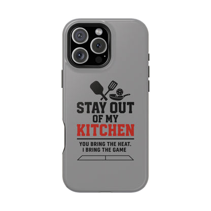Funny Pickleball Magnetic Tough Phone Case – Durable Protection with Culinary Personality