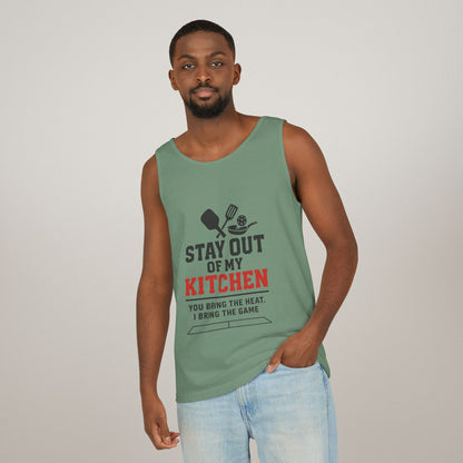 Pickleball Tank Top - 'Stay Out of My Kitchen' Activewear Shirt