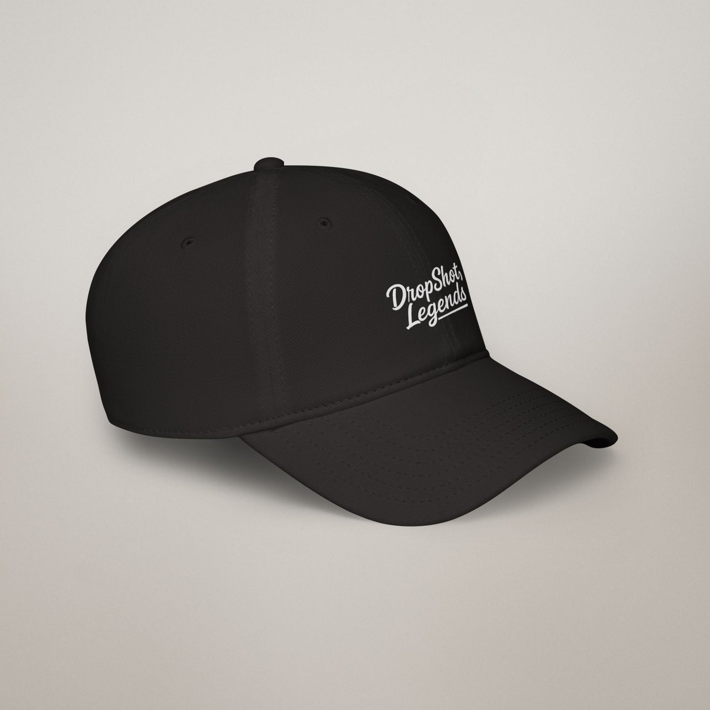 DropShotLegends Custom Casual Cotton Baseball Cap - Breathable Low Profile Everyday Hat for Men/Women
