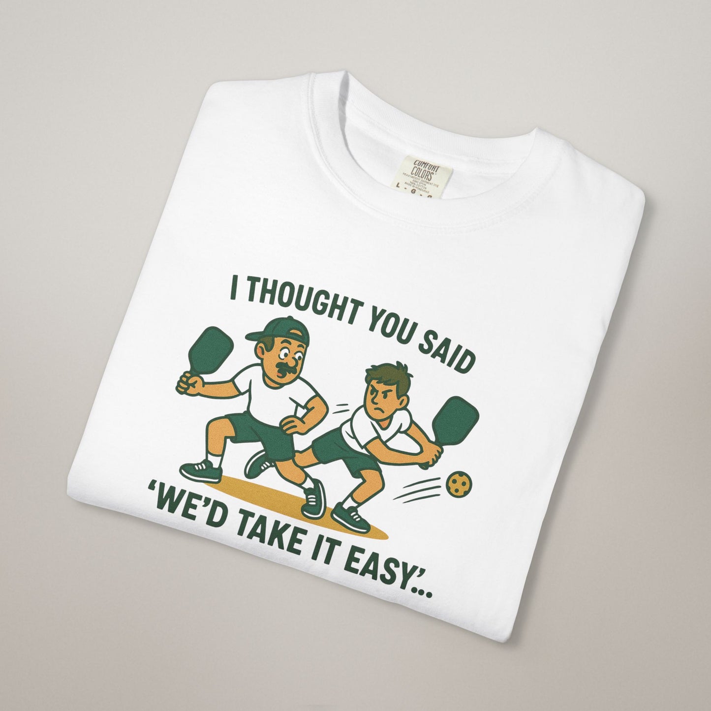 Casual Quote T-Shirt, Funny Sports Tee, Gift for Athletes, Unisex Graphic Tee, Humor T-Shirt for Friends, Relaxed Fit Apparel