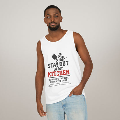 Pickleball Tank Top - 'Stay Out of My Kitchen' Activewear Shirt