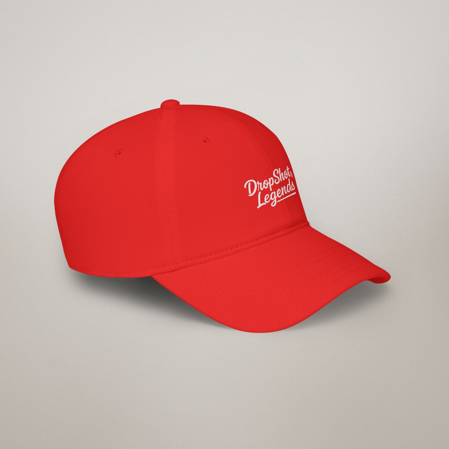 DropShotLegends Custom Casual Cotton Baseball Cap - Breathable Low Profile Everyday Hat for Men/Women