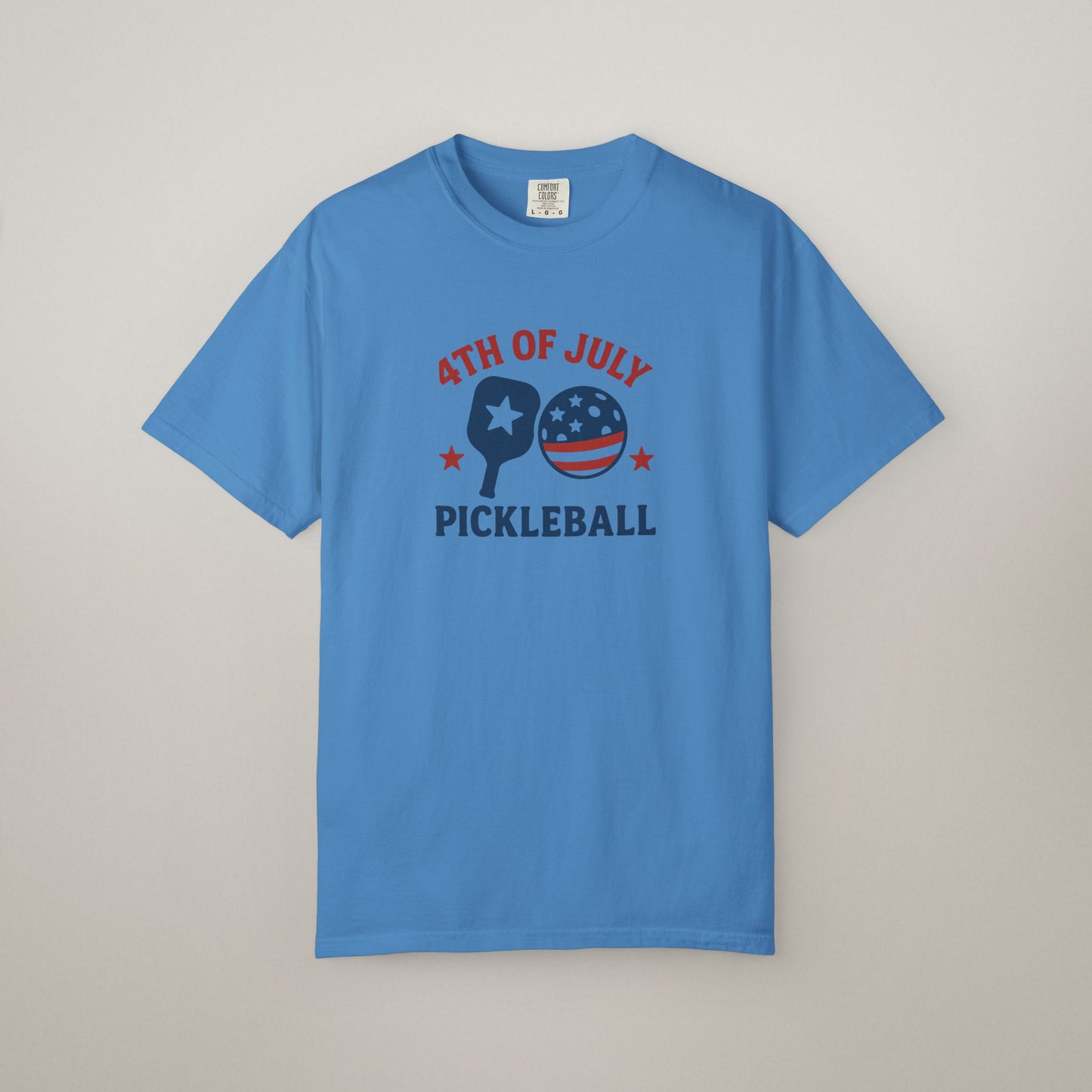 4th of July Pickleball T-Shirt – Patriotic Style Meets Everyday Comfort - Celebrate Independence Day in true pickleball fashion