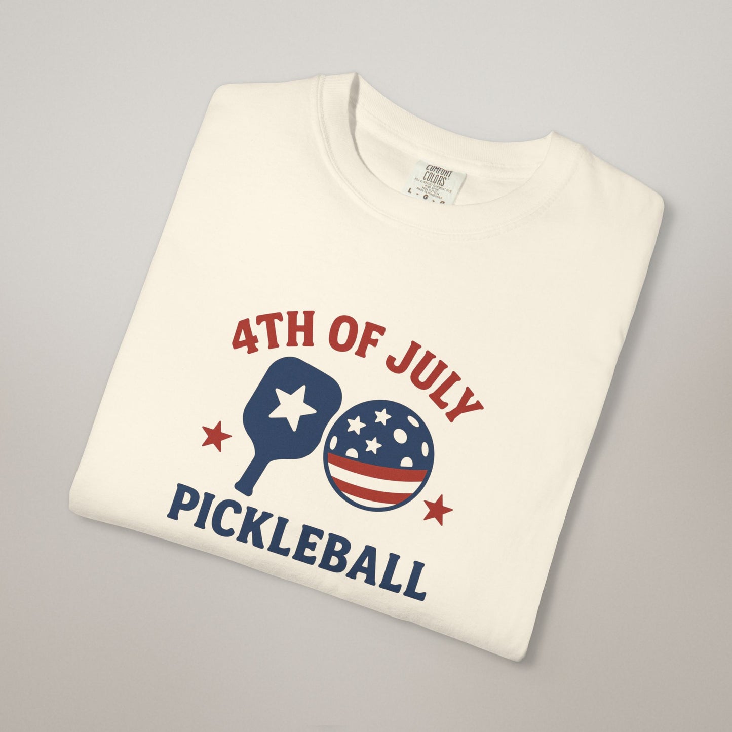 4th of July Pickleball T-Shirt – Patriotic Style Meets Everyday Comfort - Celebrate Independence Day in true pickleball fashion