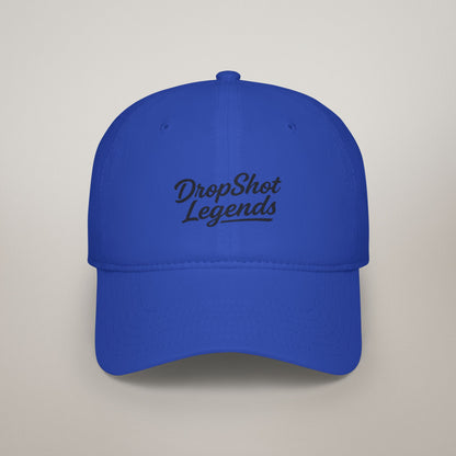 DropShotLegends Custom Casual Cotton Baseball Cap - Breathable Low Profile Everyday Hat for Men/Women