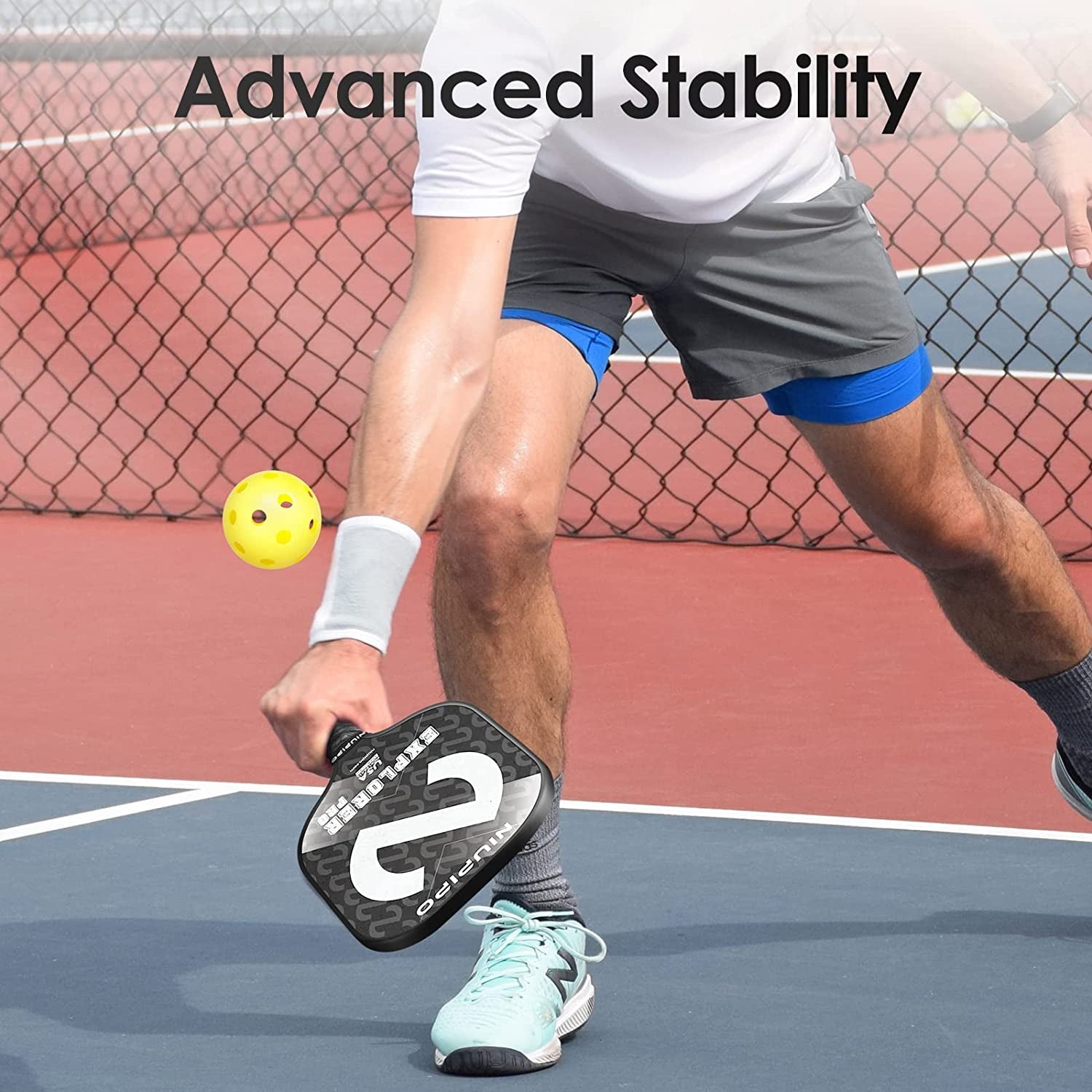EXPLORER PRO USAPA Approved Pickleball Paddle – Graphite Carbon Fiber Face with Grit, Honeycomb Core & Cushion Grip | Pro-Level Paddle for Power, Spin & Control | Used by National Champions